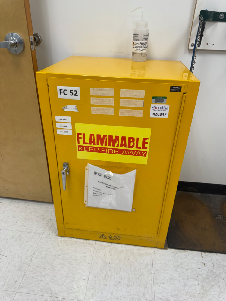 Image of Edsal SC12F Flammable Liquidf Storage Cabinet